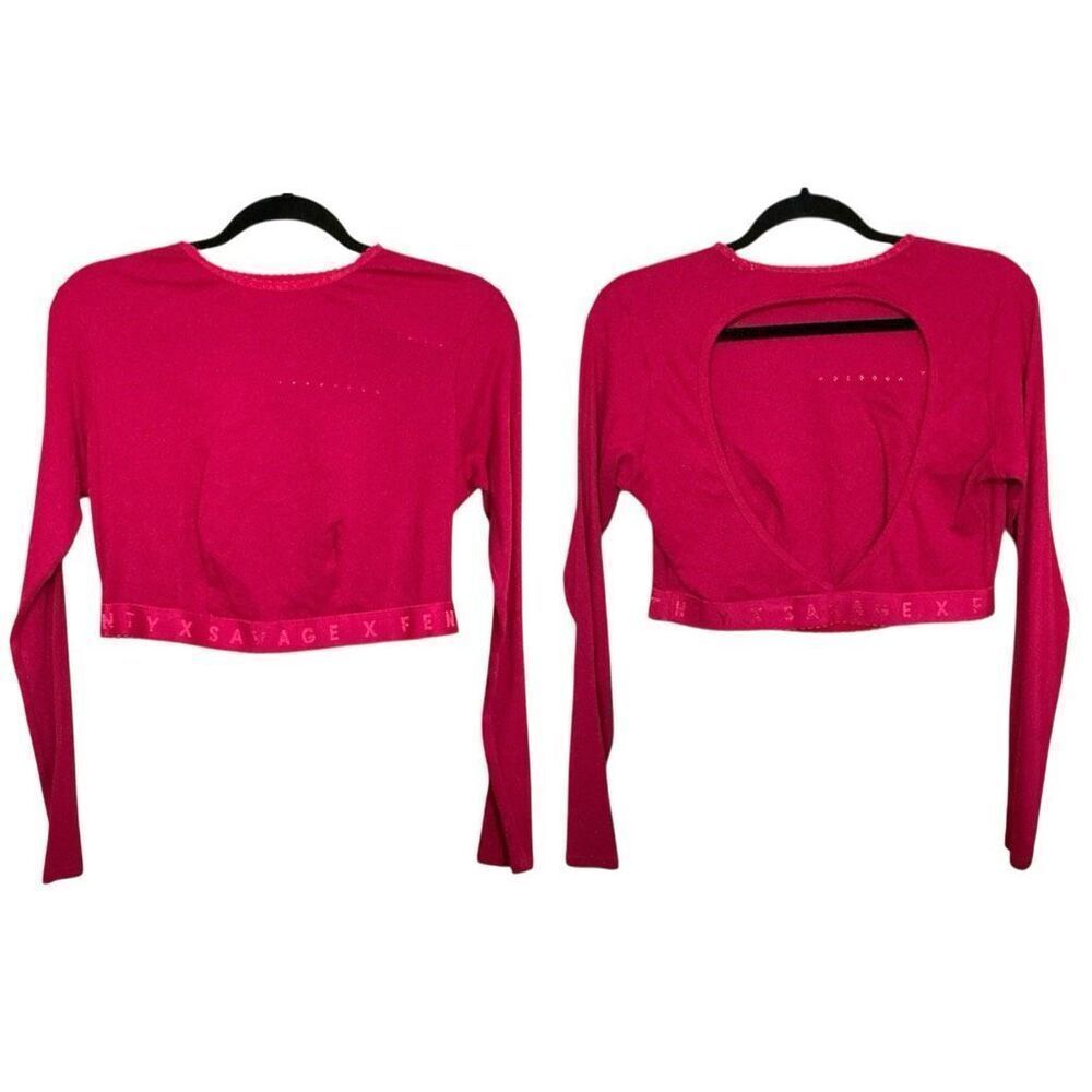 Savage X Fenty Cropped Top Pagama w/ Open Back XL  NWOT